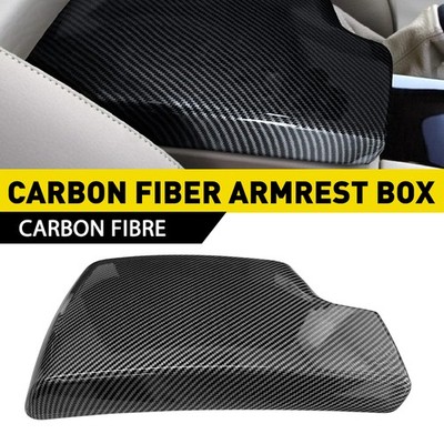 Carbon Fiber For BMW 3 Series F30 F34 F32 F33 Car Armrest Box Panel Cover Trim W