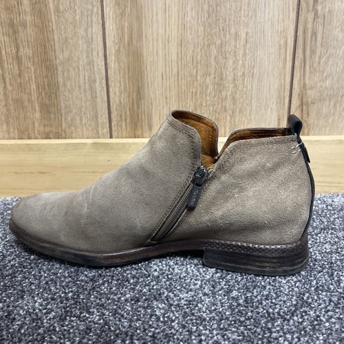 Pikolinos Boots Women's Booties Size 40 US 9 Suede Leather Side Zip Brown Ankle - Picture 5 of 14