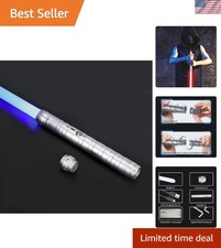 15-Color RGB Dueling Lightsaber with Metal Hilt - Perfect for Cosplay Gifts