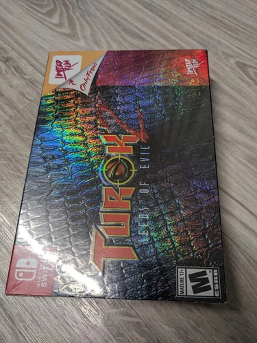 Switch Limited Run #44: Turok 2 Classic Edition N64 Factory Sealed + Holo Card