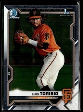 2021 Bowman Chrome Prospects Luis Toribio #BCP-228