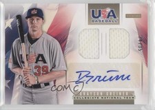 2013 Panini USA Baseball Box Set 24/35 Grayson Greiner #12 Auto m4h