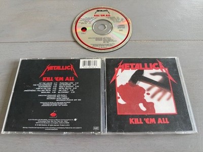 METALLICA - KILL EM ALL (12 TRACKS) ELEKTRA USA CD 1988        SLAYER,MEGADETH