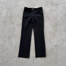 Vintage 90s Versace Versus Minimalistic Classic Pants Women Black