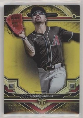 2024 Topps Triple Threads Citrine 49/75 Corbin Carroll #121 v9t