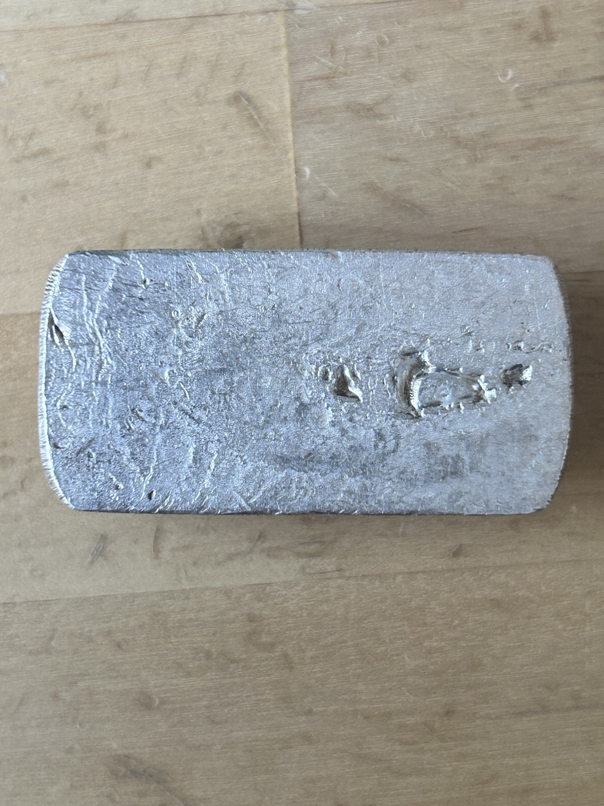 Vintage 5oz Montana Eagle Poured Silver Bar VERY RARE  Grail Piece!