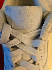 Nike Air Force 1 07 Low Top White Leather Lac...
