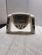 Omron HBF-306 Moniteur IMC Perte de Graisse Testé Fonctionnel Blanc