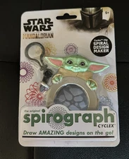 Star Wars The MANDALORIAN Spirograph Grogu Baby Yoda Design Maker Clip On Design