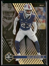 2023 Panini Limited #14 Micah Hyde Gold Spotlight #/99 Buffalo Bills
