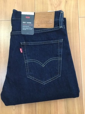 Levis 502 Taper Herren Jeanshose Blau (295070181) Gr:wählbar neu mit Etikett