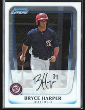 The Bryce Harper Visual Guide to 2011 Bowman Chrome Baseball 37