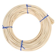 Round Reed Spline 350ft x 0.14 inch, Cane Webbing Roll,Rattan Reed Coil for D...