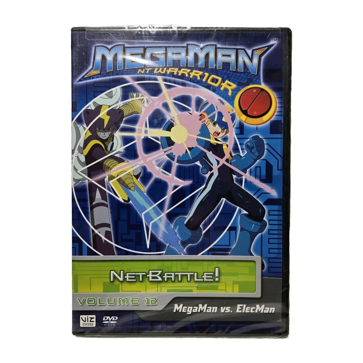 Megaman: NT Warrior 12: NetBattle (DVD, 2007) Animated