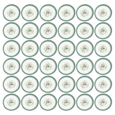  100 Pcs Gurken-Augenmaskenpapier Augenpflaster Für Geschwollene Augenflecken