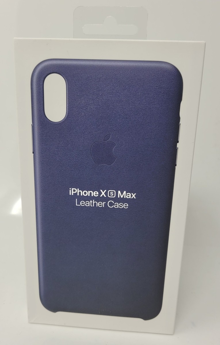Apple Leather Case for iPhone Xs Max, AUTHENTIC, Original, COLORS