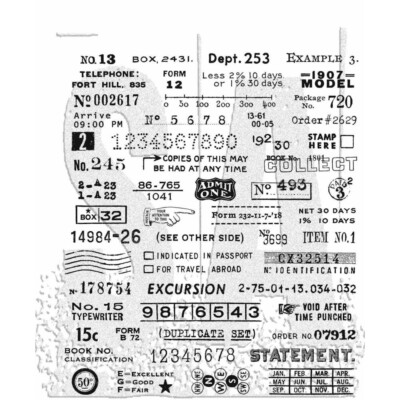 Tim Holtz Stampers Anonymous ''TIDBITS'' Stamp Set CMS488- Everyday #2 2024