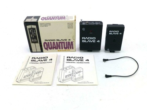 Quantum Radio Slave 4 Fernbedienung für Kamera und Blitzgeräte, originalverpackt - Bild 11 von 12