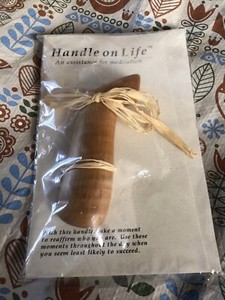 Wooden Meditation/Worry Handle For Anxiety Relaxation