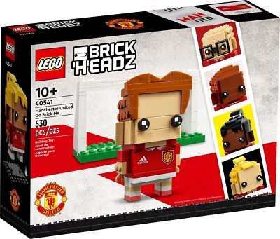 LEGO Brick Headz - 40541 - Manchester United / Go Brick Me NEU & OVP