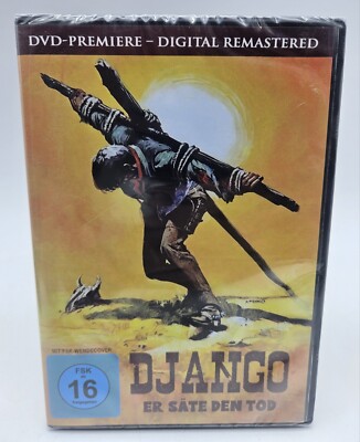 DJANGO ER SÄTE DEN TOD DVD DIGITAL REMASTERED Deutsch NEU 