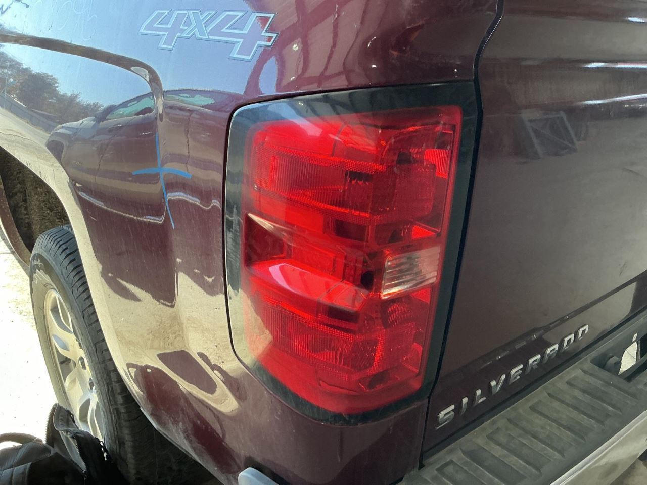 Driver Left Tail Light Fits 14-15 SILVERADO 1500 PICKUP 4683362