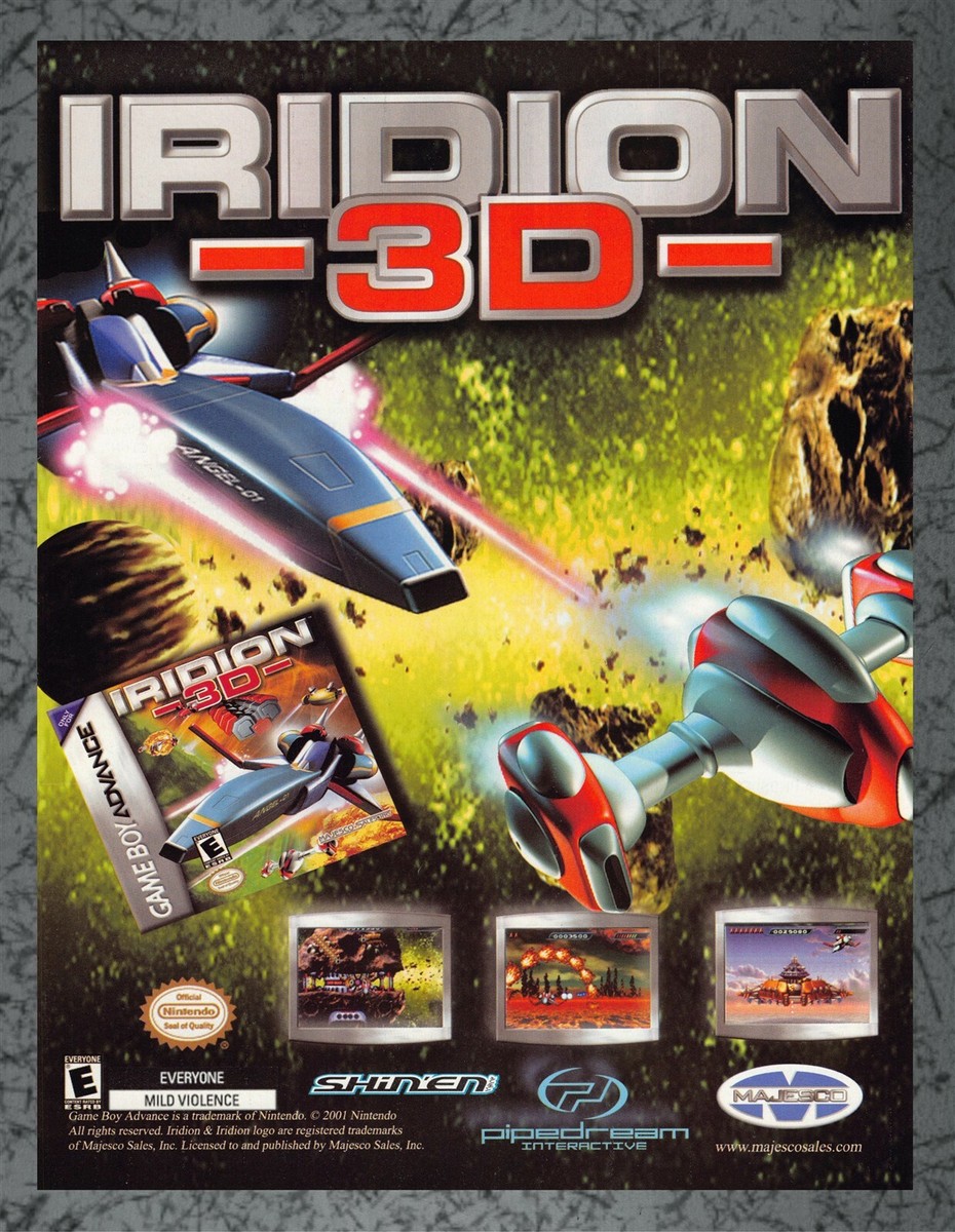 新品未開封　シュリンク付き　iridion 3D イリディオン GBA 2025年最新】iridionの人気アイテム - メルカリ