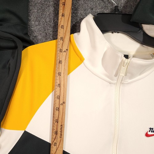 Nike Heritage Track Jacket Uomo Grande Alga/Vela/Univ Oro Windrunner - Foto 8 di 10