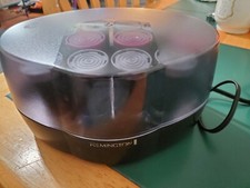 Remington Full Size Set of 12 Rollers Velvet Hot Curlers Works Tested Mod H0747