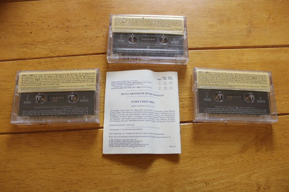 READERS DIGEST DEAN MARTIN THE CAPITOL YEARS CASSETTE LOT [NEW SEALED] RARE - Image 4 of 4