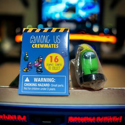 Among Us Crewmate Stampers Series 2  Pack New Open Box Banana Peeled Green Crew