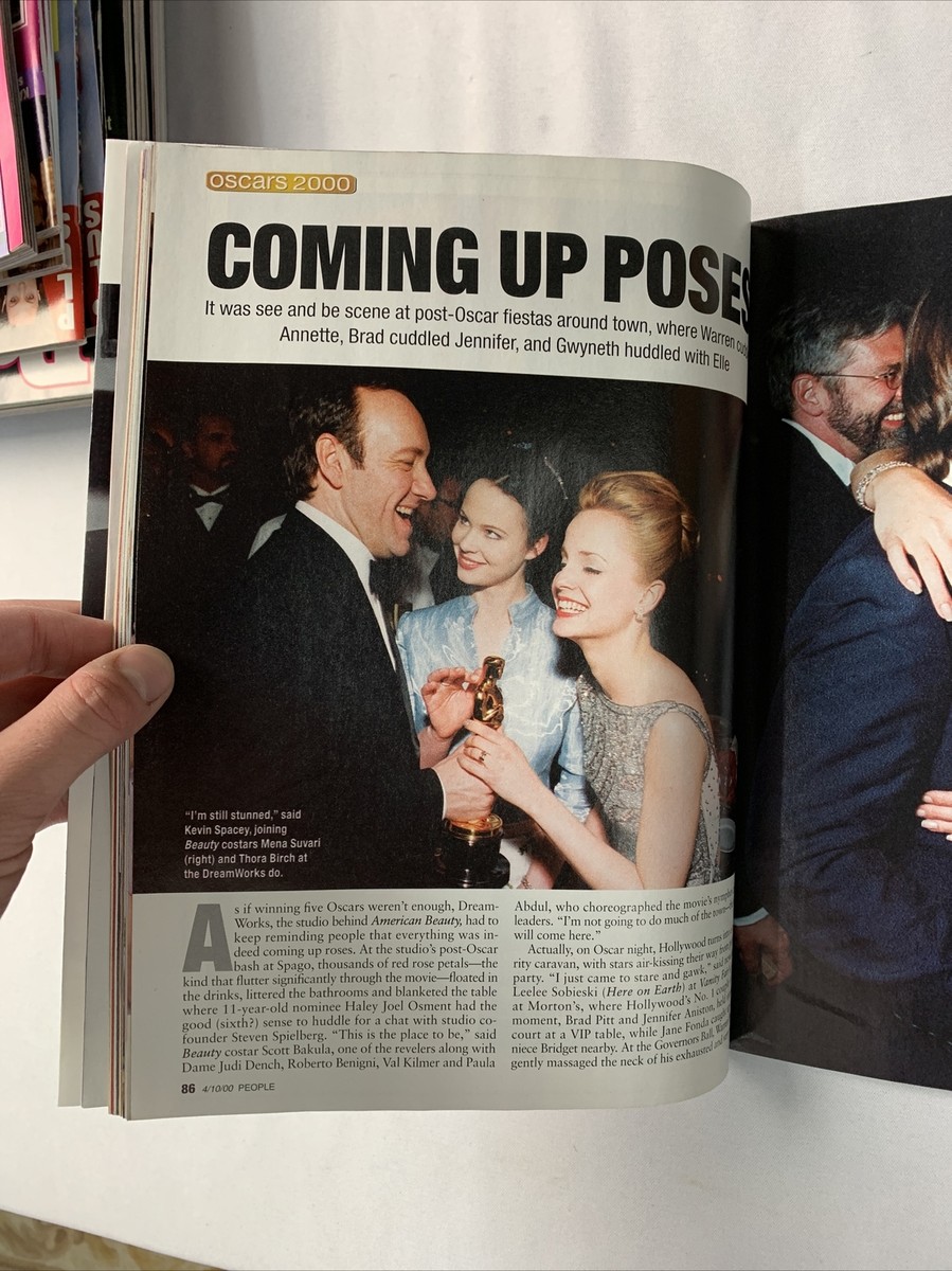 People Magazine April 2000 Oscar Beauty, Tom Cruise