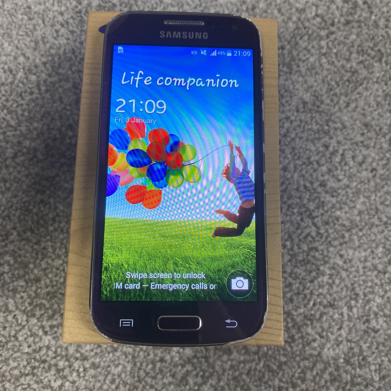 Samsung Galaxy S4 Mini Gt I9195 Android 5.0 Samsung Galaxy S4 Mini GT-I9195 Purple Mirage Unlocked Android