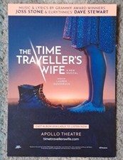 The Time Traveller's Wife - Apollo Theatre London Promo Postcard - Dave Stewart