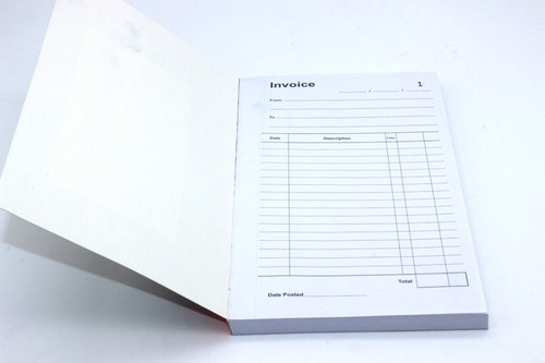 A5 Invoice Duplicate Book 1-80 Carbon Copy Receipt Book Home Office Supplies - Picture 2 of 3