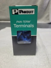 Panduit Pan-Therm Terminals DNFR14-250FIB-C 16-14GA QTY 100 90 Degree Female 