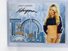 2014 Benchwarmer Hockey Kirsty Lingman Fall Expo Toronto Autograph