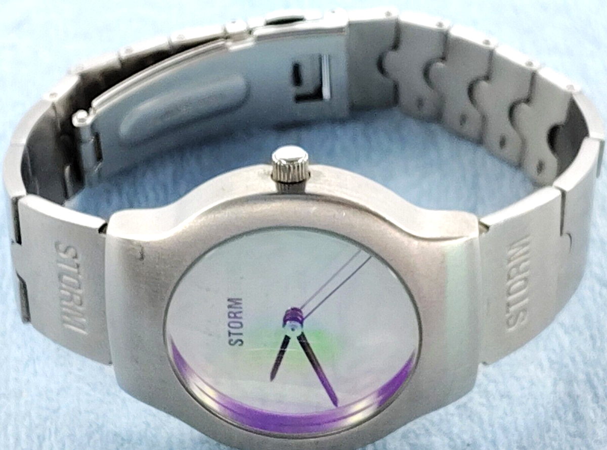 A4 Works Storm Nuclear Lazer Pink/Purple Dial Bubble Vintage Old