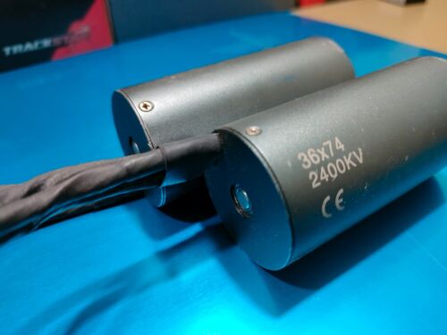 Pair Of Hsp 1/8 Rc Car Truck Buggy 2400kv Brushless Motor 61028 - Picture 3 of 4