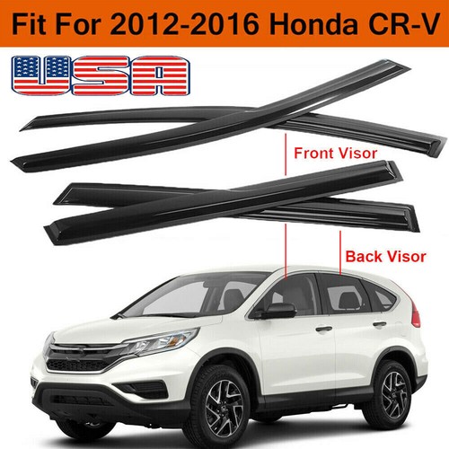 For 20122016 Honda CRV 4PCS Window Visors Sun Rain Guard Wind Vent