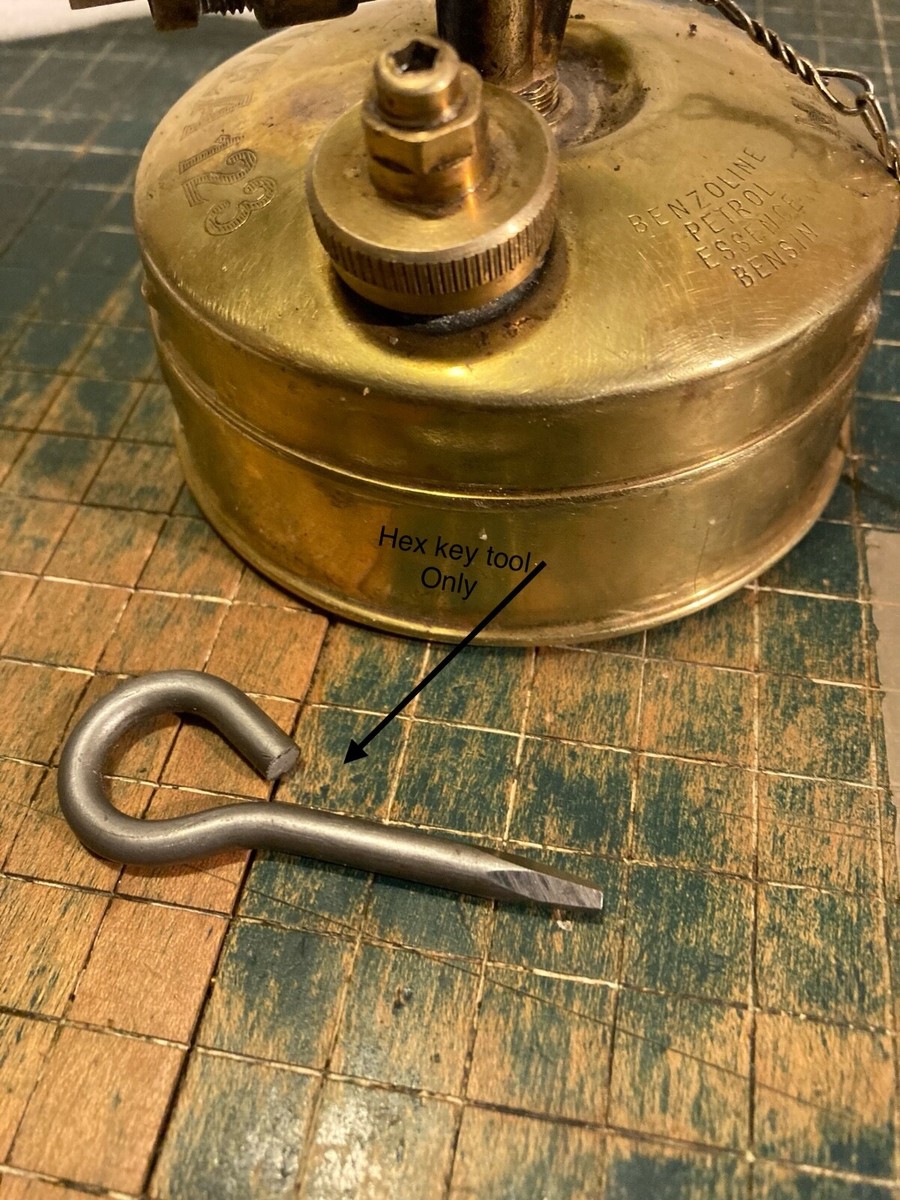 Svea 123 Penta Key Fits Svea Optimus 123 stove and more, key only