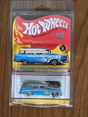 56 Chevy Nomad Delivery HICAR　HotWheels Hot Wheels RLC '56 Chevy Nomad Handyman PPG Sapphire #2,635