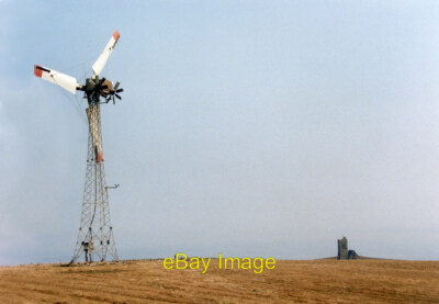 #ad #ad Photo 6x4 Lundy 1995: Wind Turbine Ackland#x27;s Moor One of a series scanned c1995 GBP 2.00