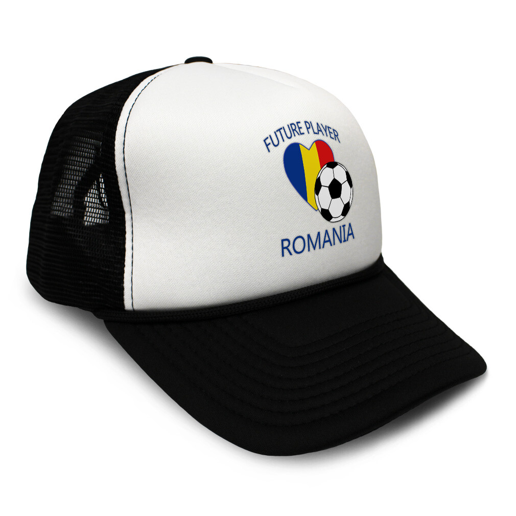 Trucker Hat Future Soccer Player Romania Future Euro Cup Polyester Adjustable