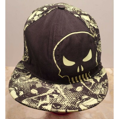 Marvels Punisher hat cap neon Green and 