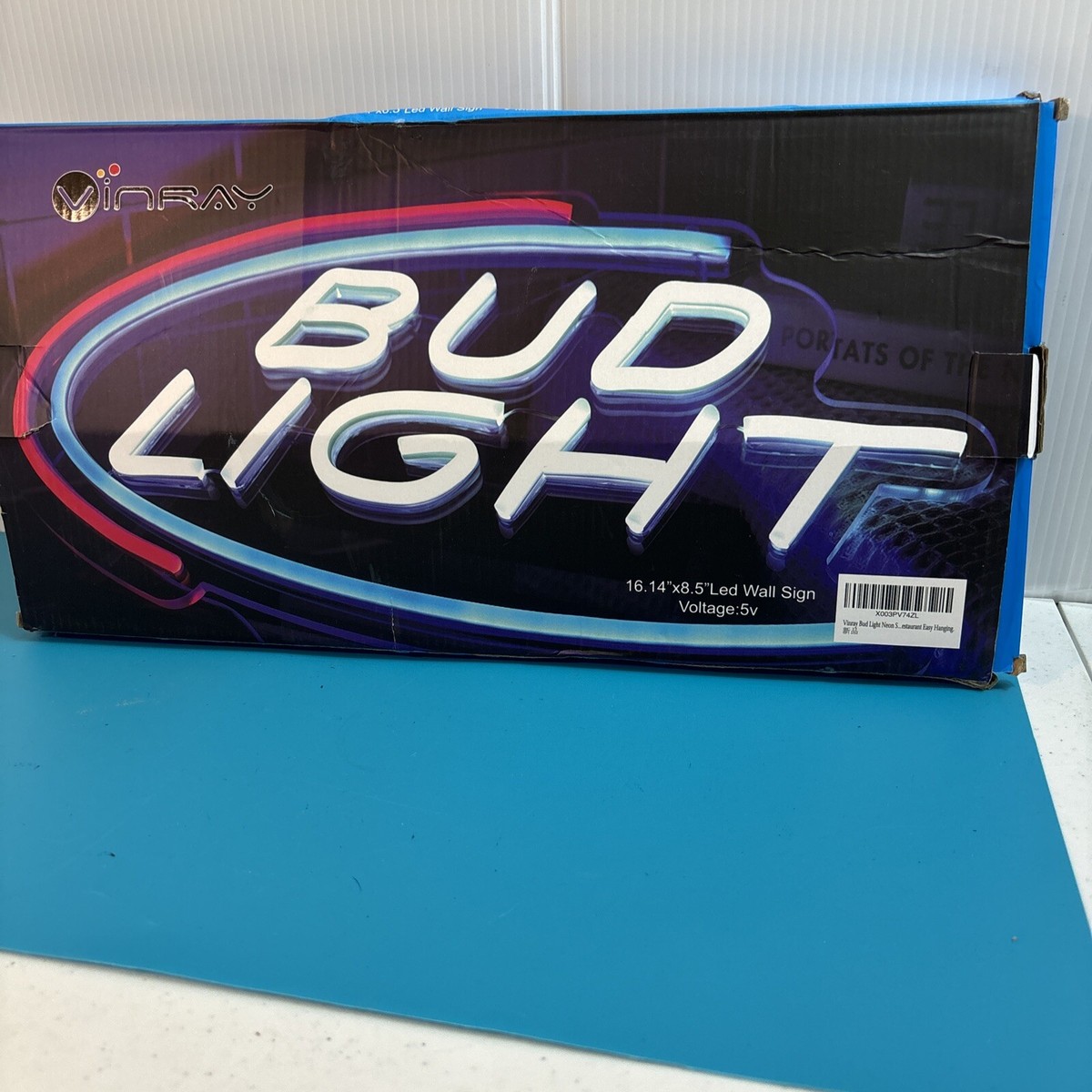 Bud Light 16” X 8.5” Oval LED Wall Sign 5V | eBay