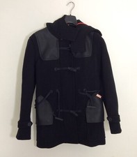 Hunter Outdoor Wool Blend Women's Size Medium (uk 10-12 ) Hooded Jacket/coat