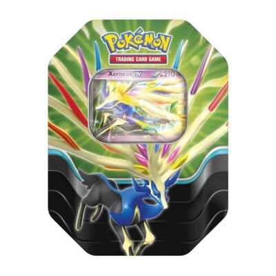 Pokémon TCG: Azure Legends Tin (Xerneas ex) - BRAND NEW IN HAND