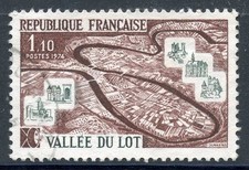 STAMP / TIMBRE FRANCE OBLITERE N° 1807  LA VALLEE DU LOT 