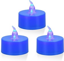 LED Tea Lights, 24 Pack Flickering Flameless Tea Lights, Warm White, Last...